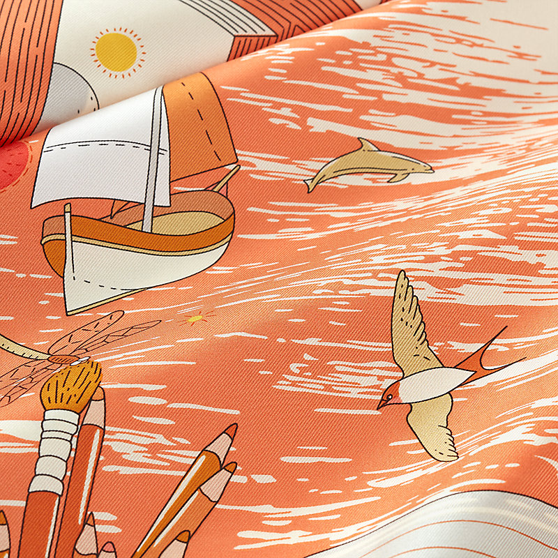 カレ 90 《エスプリの旅立ち》 | Hermès - エルメス-公式サイト